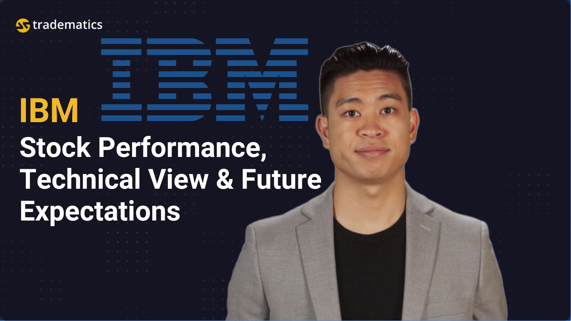 Tradematics | #21 IBM  | Stock Performance, Technical View & Future Expectations